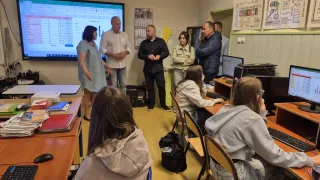 Radni Komisji Edukacji i Kultury w SP7