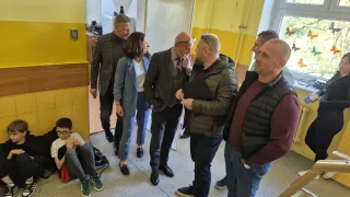 Radni Komisji Edukacji i Kultury w SP4 