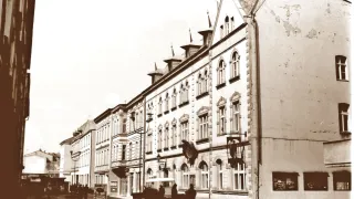 Fot. Sebastian Lewczuk, SzOK i deptak w końcówce lat 80. XX wieku