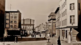 Fot. Sebastian Lewczuk, SzOK i deptak w końcówce lat 80. XX wieku