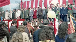 Fot. Henryk Zdon Na placu Nowotki (Kamińskiego)