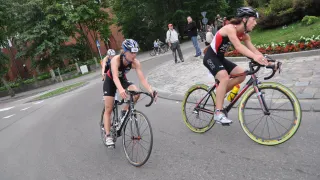 Szczecinek w minionych latach często był areną triathlonowych zmagań