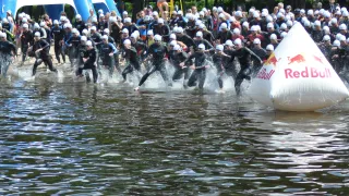 Szczecinek w minionych latach często był areną triathlonowych zmagań