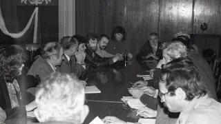 Fot. Henryk Zdon Narada turniejowego sztabu w szczecineckim ratuszu 