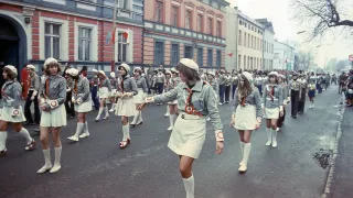 Fot. Henryk Zdon Idą harcerze
